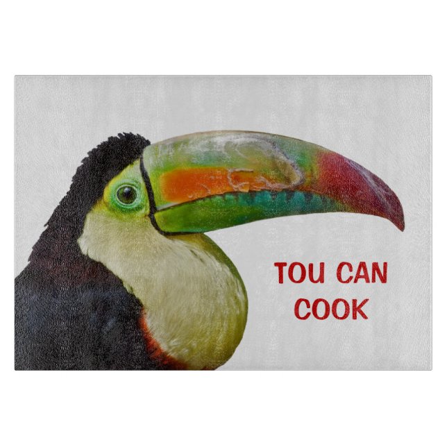 Tou Can Cook Rectangular Cutting Board (Front)