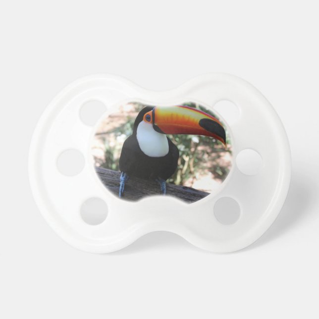 Toucan 0-6 months BooginHead® Pacifier (Front)