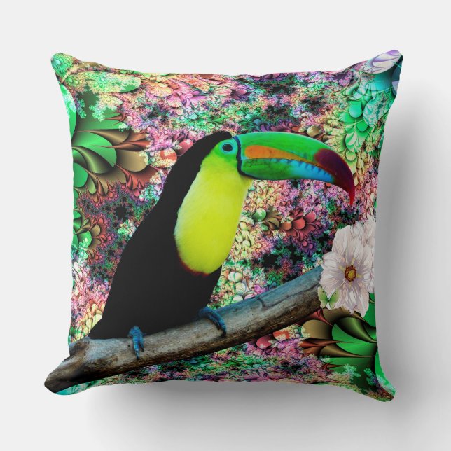 Toucan 4 Pillow (Front)