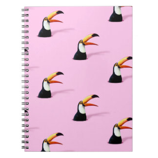 Toucan Announcement: Tropical Pink Paradise Notebook