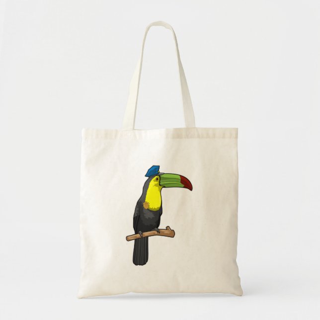 Toucan as Police officer Police Tote Bag (Front)