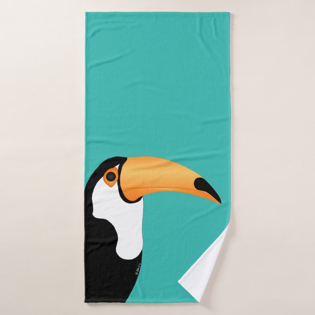 Toucan Bath Towel (Bath Towel)