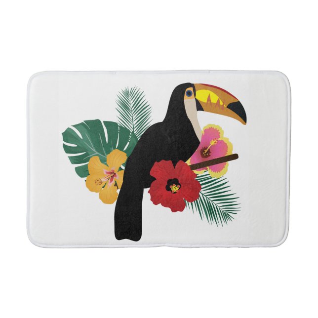 Toucan Bathroom Mat (Front)