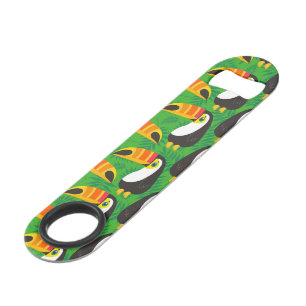 Toucan Bird Beak Green Leaves Tropical Animals
