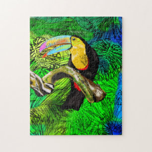 Toucan Bird Jigsaw Puzzle Toco