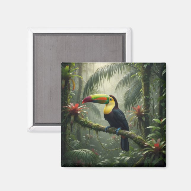 Toucan Bird Magnet (Front/Back)