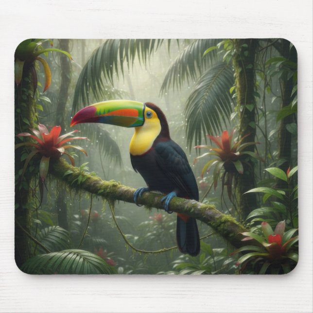 Toucan Bird Mouse Pad (Front)
