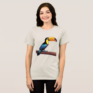 Toucan Bird T-shirt Tri-Blend Shirt