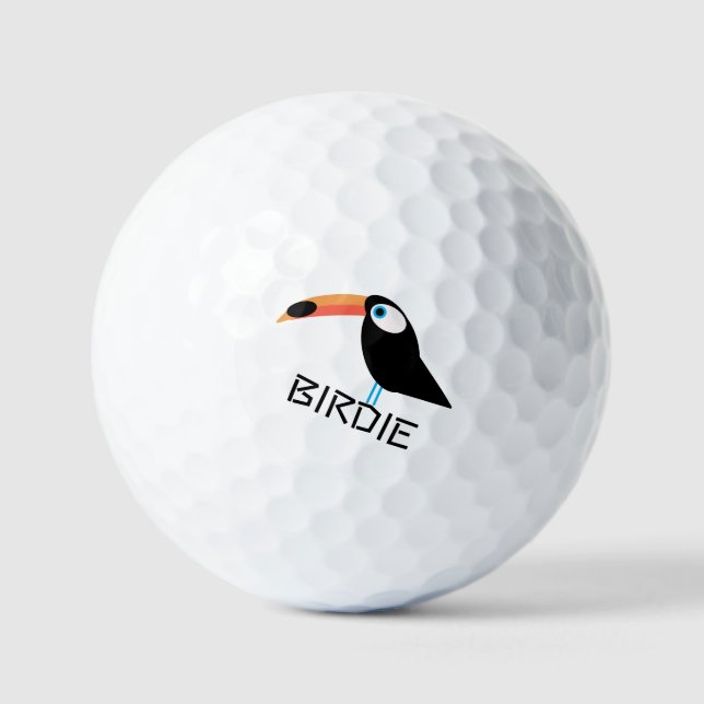 Toucan Birdie Golf Ball (Front)