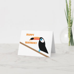 Toucan Birthday Card