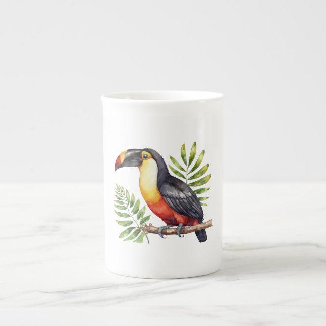 Toucan Bone China Mug (Front)