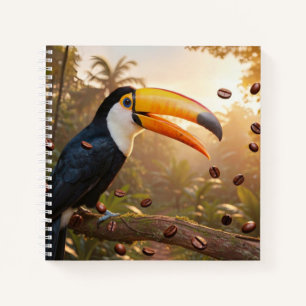 TOUCAN - COFFEE QUEEN NOTEBOOK