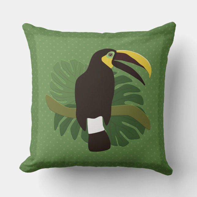 Toucan Cushion (Front)