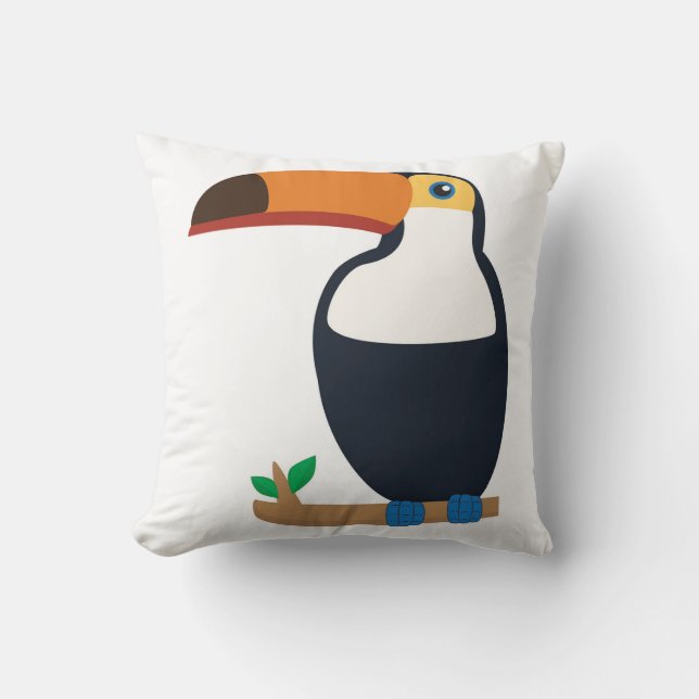 Toucan  cushion (Front)