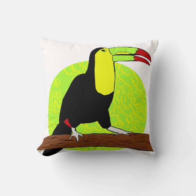 Toucan Cushion (Front)