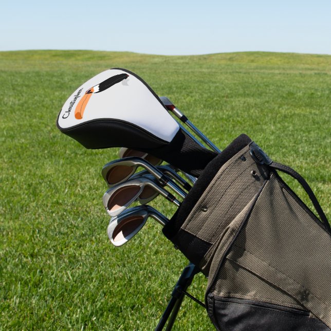 Toucan Design Golf Head Cover (In Situ)