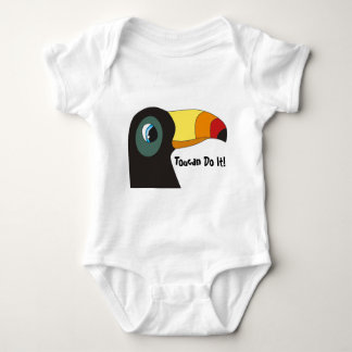 Toucan Do It! Baby Bodysuit