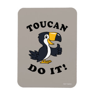 Toucan Do It Magnet