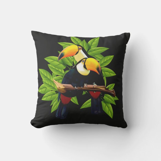 Toucan Duo Cushion (Front)