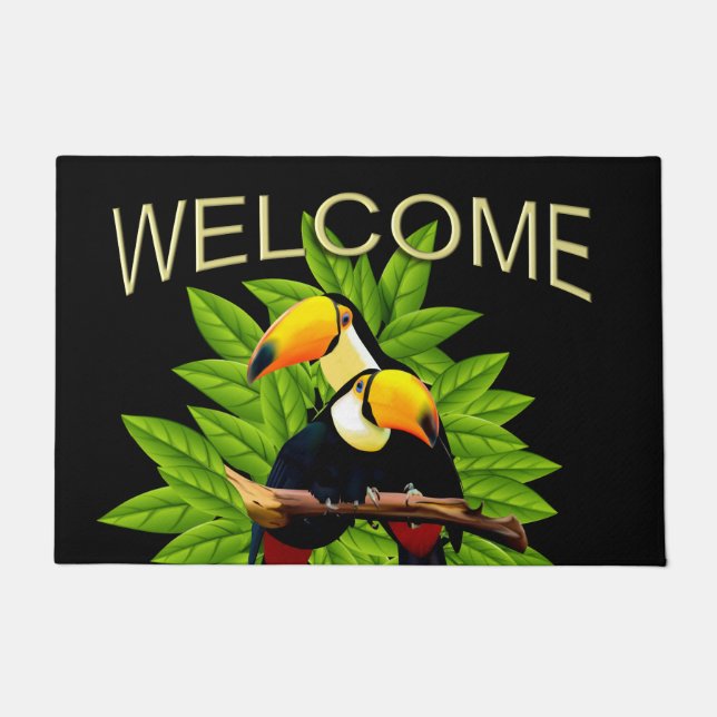 Toucan Duo Doormat (Front)