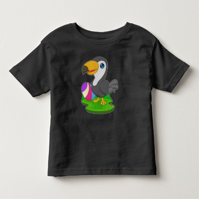 Toucan Easter Easter egg Toddler T-Shirt (Front)