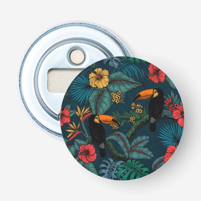 Toucan garden 2 bottle opener (Front)