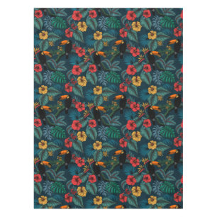 Toucan garden 2 tablecloth