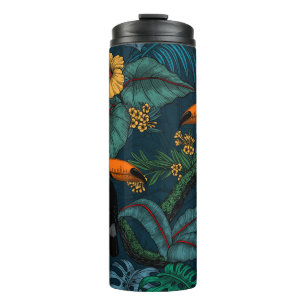 Toucan garden 2 thermal tumbler
