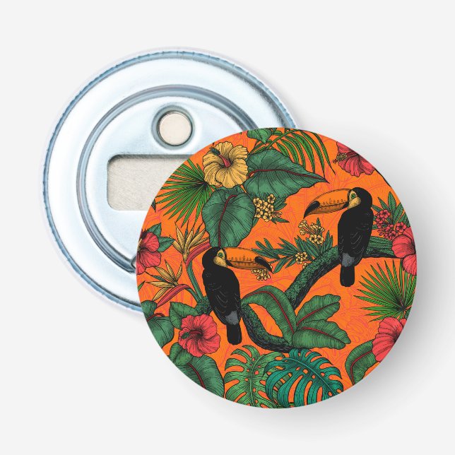 Toucan garden bottle opener (Front)