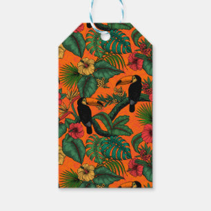 Toucan garden gift tags
