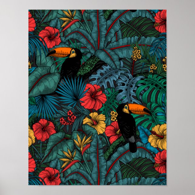 Toucan garden poster (Front)