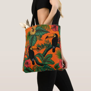 Toucan garden tote bag