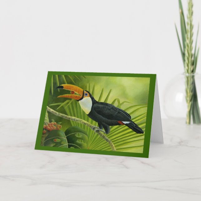 Toucan Greeting Card (Front)