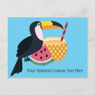 Toucan Illustration Postcard