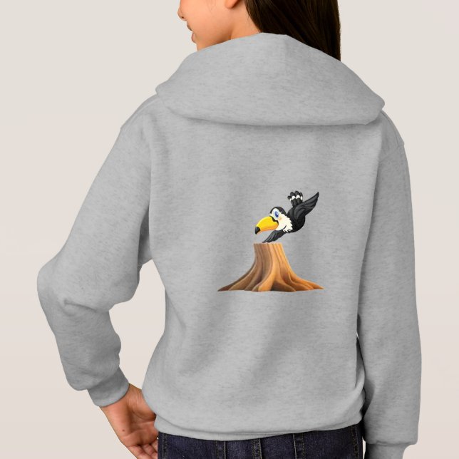  Toucan in Tree Asking for Help (Back)