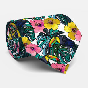 Toucan Jungle Tie