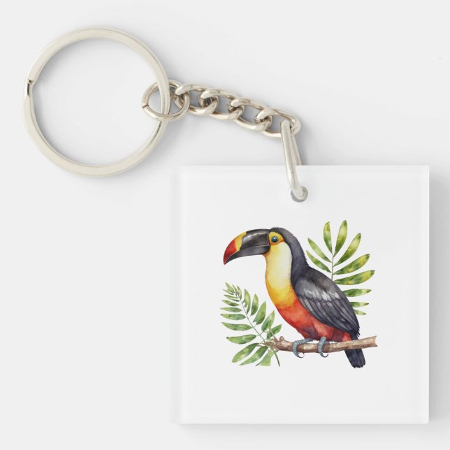 Toucan Key Ring (Front)