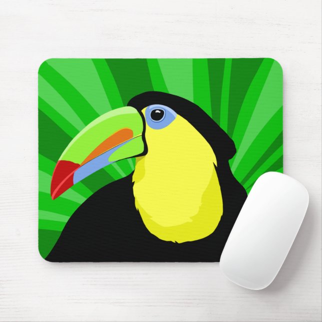 Toucan Mouse Pad (With Mouse)