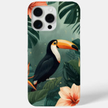 Toucan Muse Tropical Botanical Phone Case