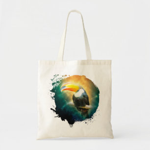Toucan Oiseau Animal Vie Sauvage Forêt Nature Tote Bag
