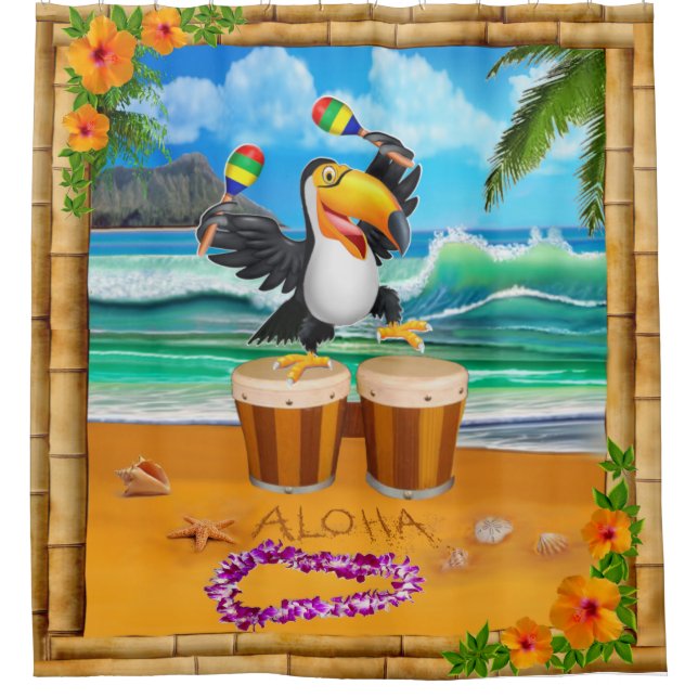 TOUCAN PLAY SHOWER CURTAIN (Front)