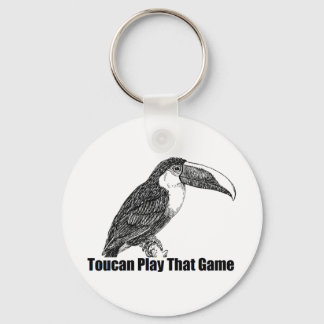 Toucan Play That Game Key Ring