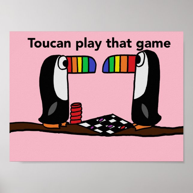 Toucan Play That Game Poster (Front)