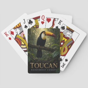 Toucan Rainforest Canopy Wildlife ANIMAL Playing Cards
