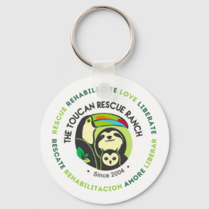 Toucan Rescue Ranch Logo Mission Keychain