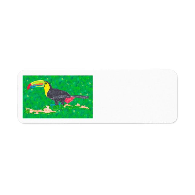 TOUCAN RETURN ADDRESS LABEL (Front)