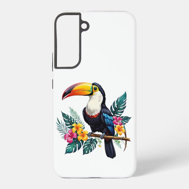 toucan samsung galaxy s22+ case (Back)