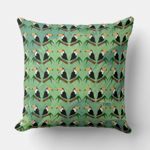 Toucan Throw Pillow