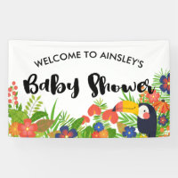 Toucan Tropical Baby Shower