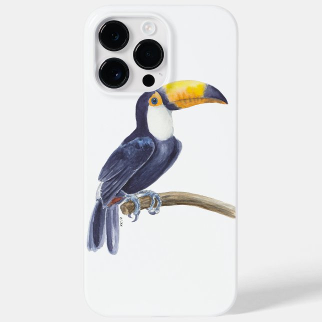 Toucan, tropical bird Case-Mate iPhone case (Back)